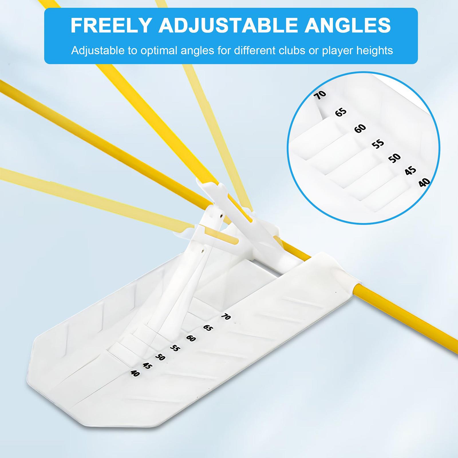 Alignment Stick Set - Регулируемый тренажер для гольфа: практичный держатель