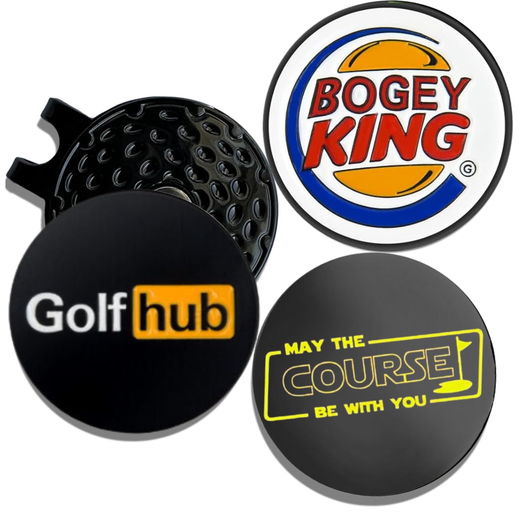 Набор из 3 забавных маркеров д – обзор и цена Golf Ball Premium